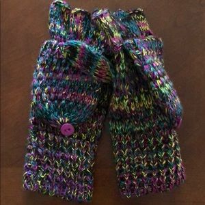 Multicolored mittens